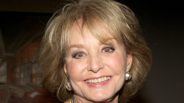 Barbara Walters smiling