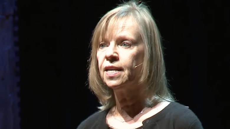 Ann Winblad giving a Ted Talk