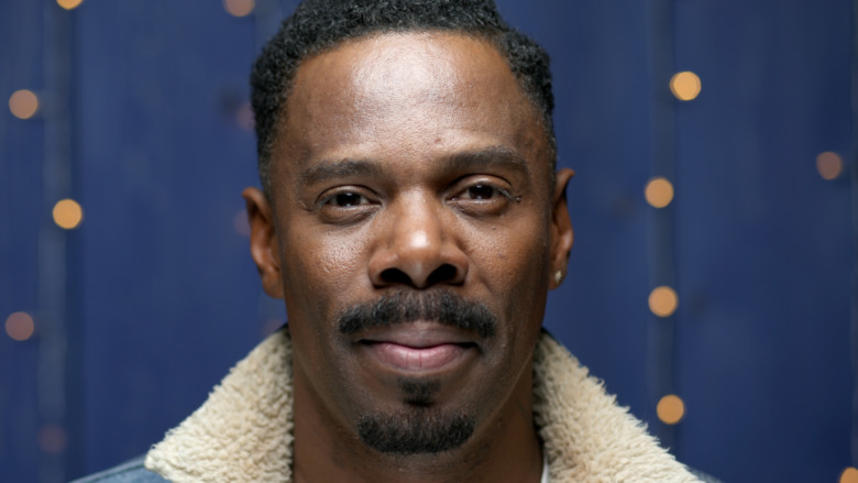 Colman Domingo smiles at an event