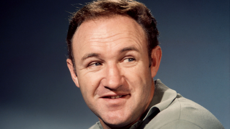 Gene Hackman posing 