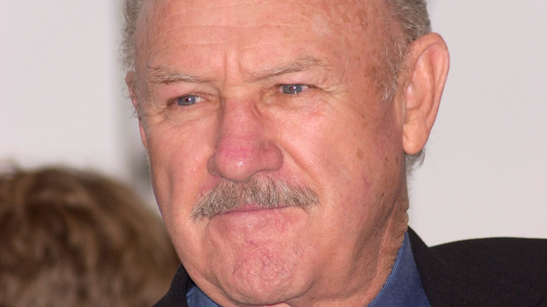 Gene Hackman looking off