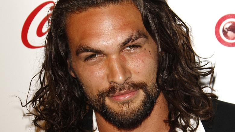 Jason Momoa posing