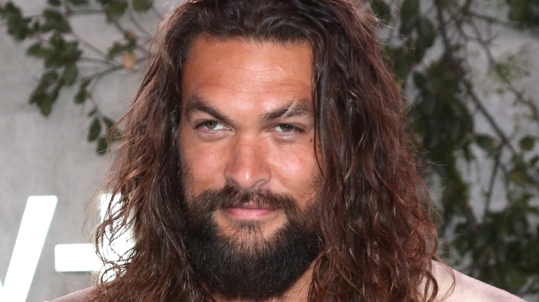 Jason Momoa smiling