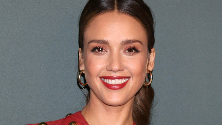 Jessica Alba smiling