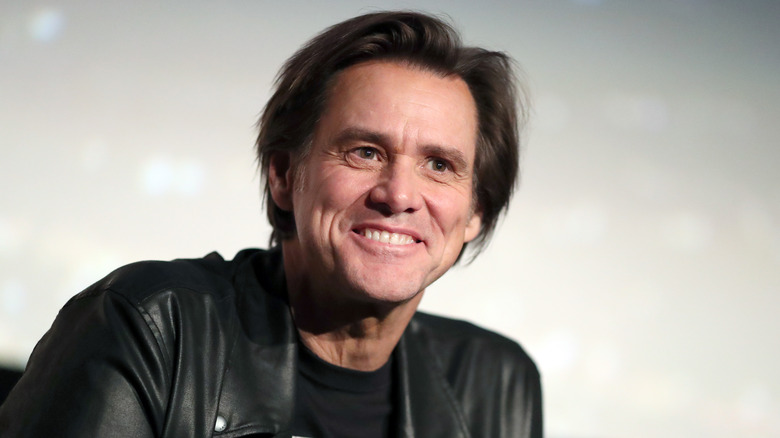 Jim Carrey smiling