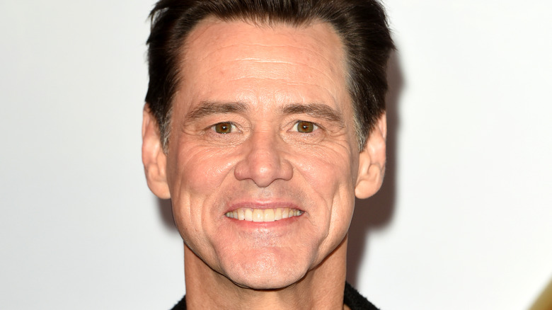 Jim Carrey smiling