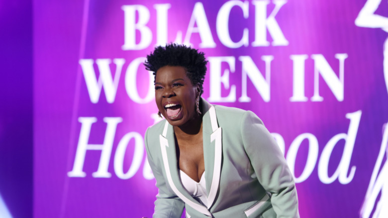 Leslie Jones at an Essence event 