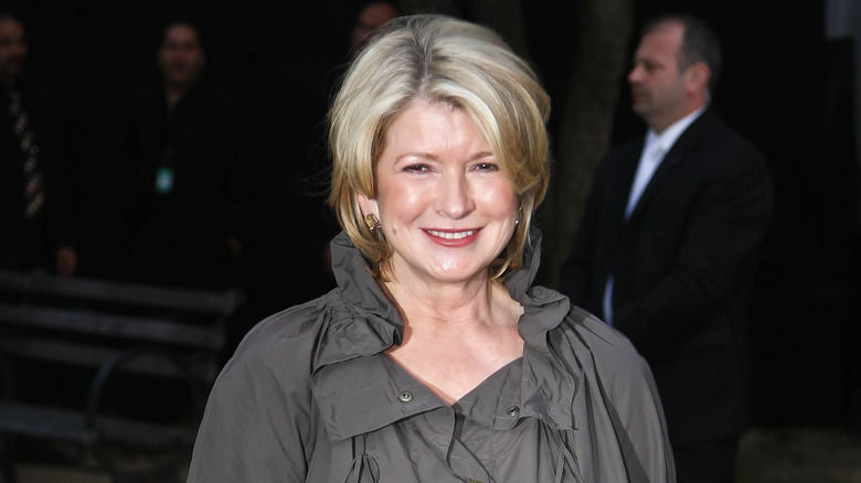 Martha Stewart smiling