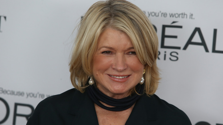 Martha Stewart smiling