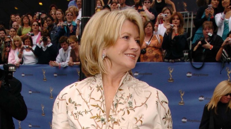 Martha Stewart at the Emmy Awards