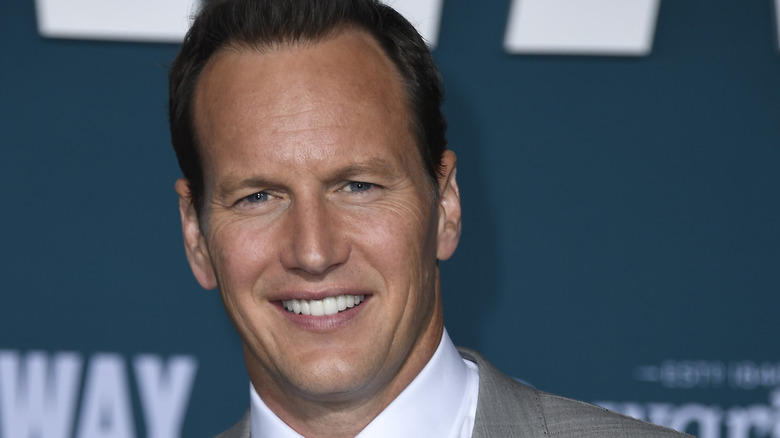 Patrick Wilson smiling at "Midway" premiere 2019