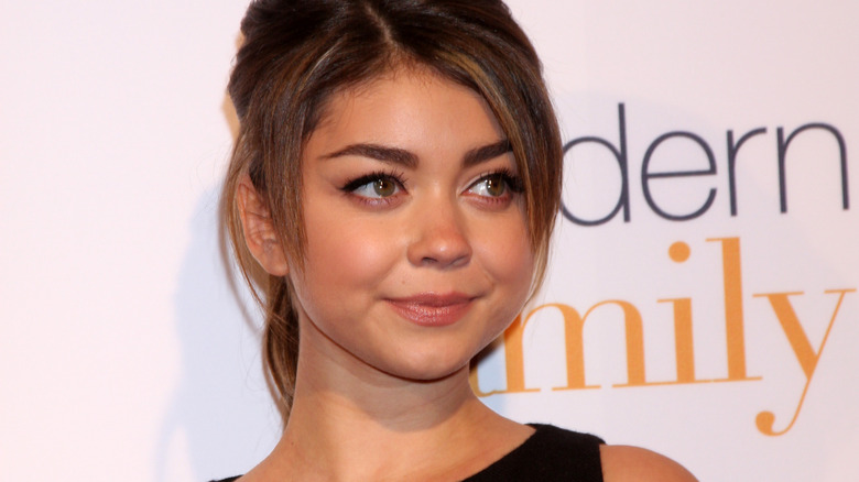 Sarah Hyland at a Modern Family event