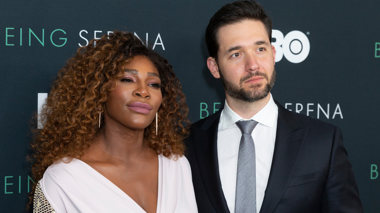 Alexis Ohanian and Serena Williams red carpet 