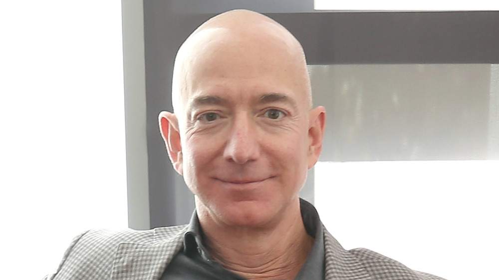 Jeff Bezos smiling