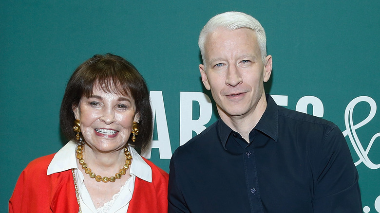 Gloria Vanderbilt and Anderson Cooper