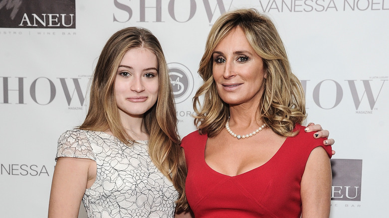 Sonja Morgan with daughter Quincy