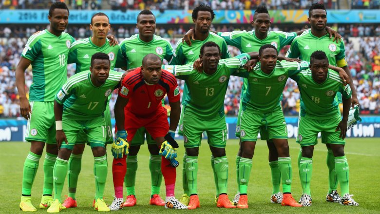 Nigerian team at World Cup 2014