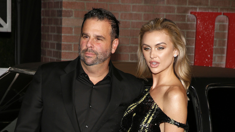 Randall Emmett posing with Lala Kent