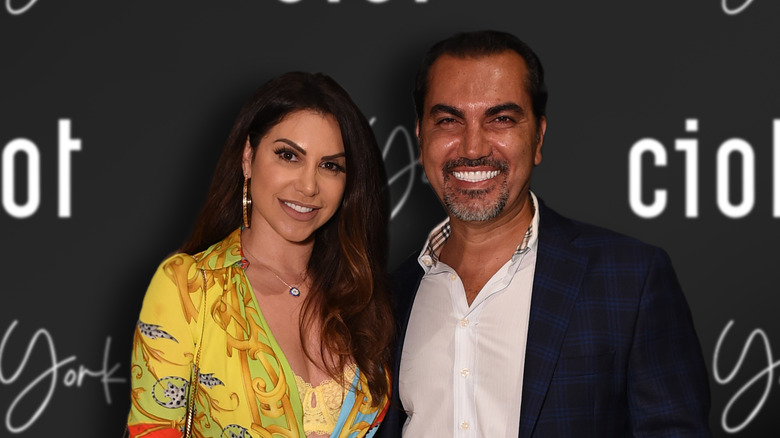 Jennifer Aydin and Bill Aydin on the red carpet