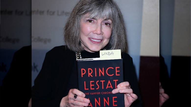 Anne Rice signs her book Prince Lestat: The Vampire Chronicles 2014