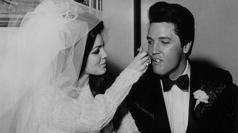 Priscilla Presley Elvis Presley wedding