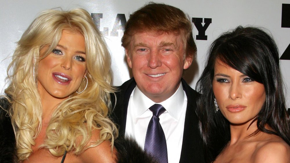 Victoria Silvstedt, Donald Trump, Melania Trump