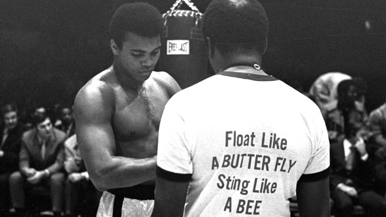 Muhammad Ali in the ring