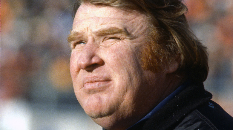 John Madden smiling