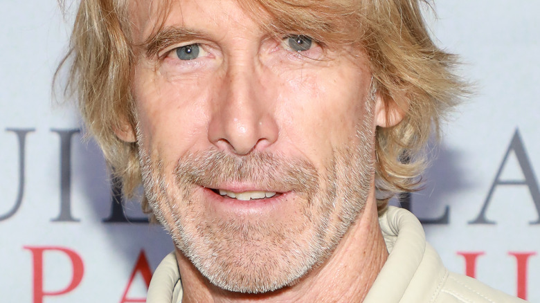 Director Michael Bay on the red carpet