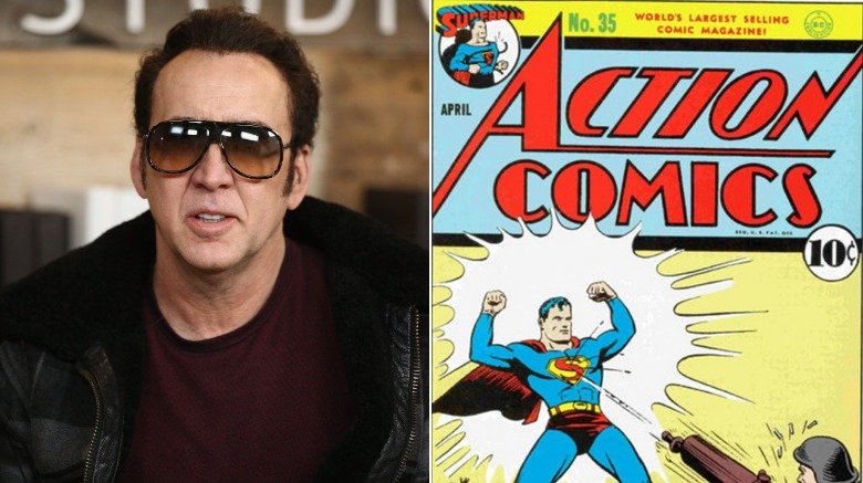 Nicolas Cage and Action Comics No. 1