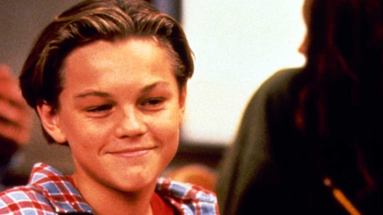 Leonardo DiCaprio smirking in 'Growing Pains'