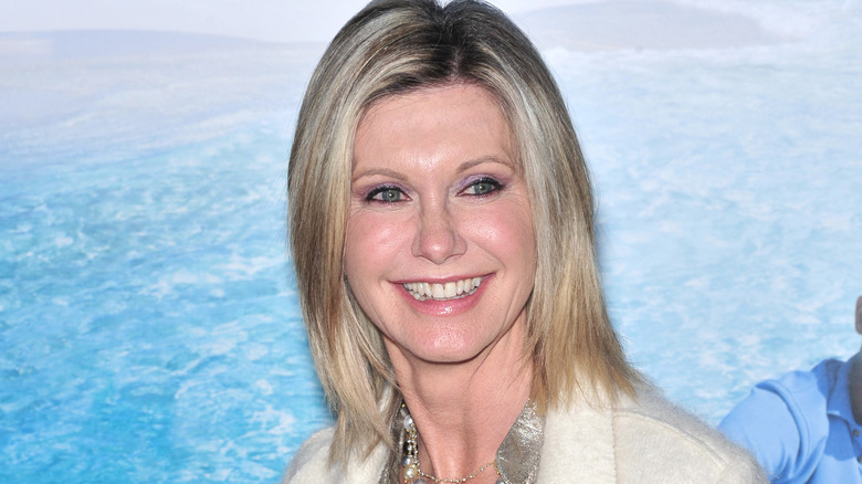 Olivia Newton-John smiling