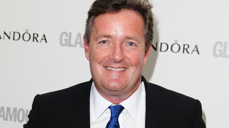 Piers Morgan smiling in 2012