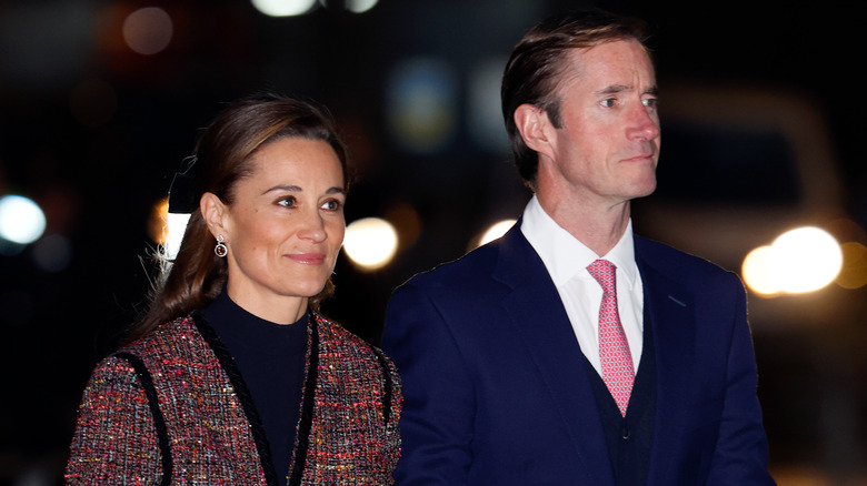 Pippa Middleton, James Matthews walking