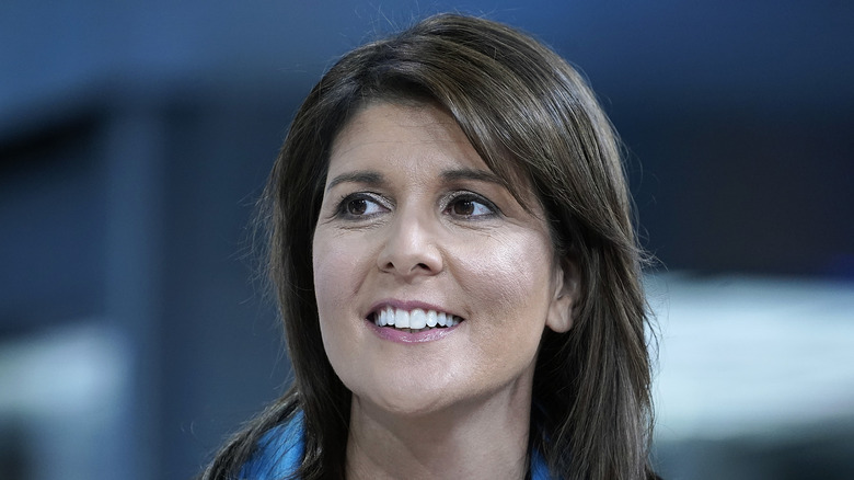 Nikki Haley smiling