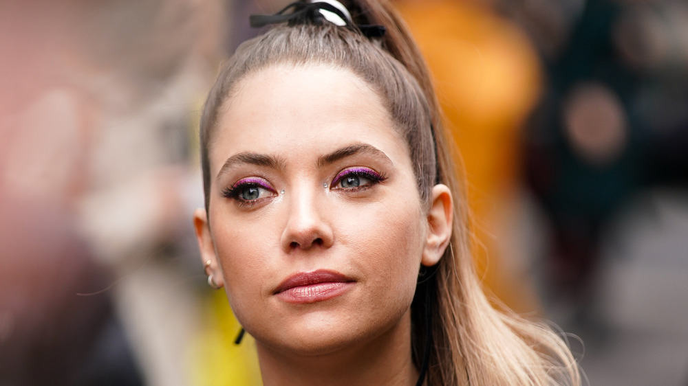 Ashley Benson during Paris Fashion Week