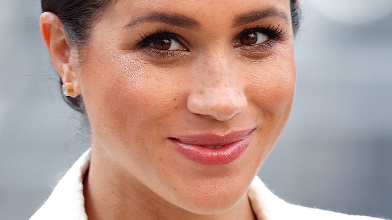 Meghan Markle smiling