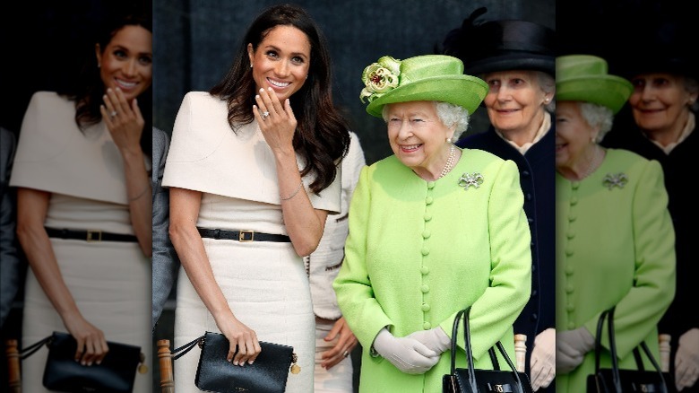 Meghan Markle and Queen Elizabeth II