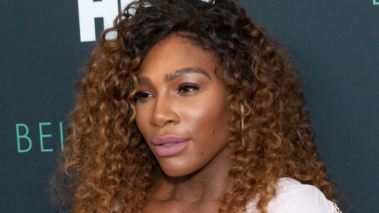 Serena Williams posing