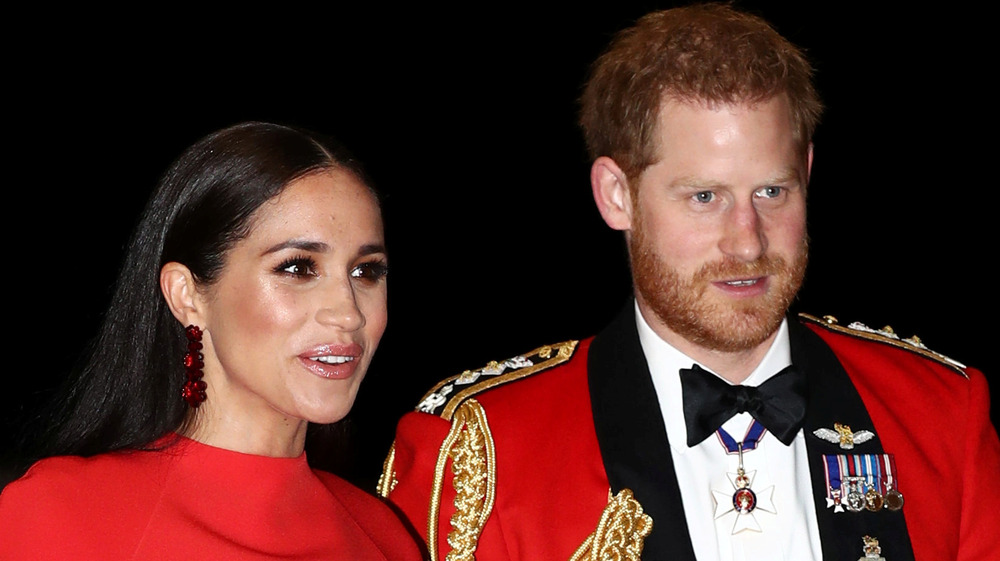 Meghan Markle and Prince Harry smiling