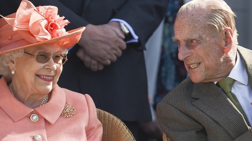 Queen Elizabeth II and Prince Philip, Duke of Edinburgh attend polo match 2018