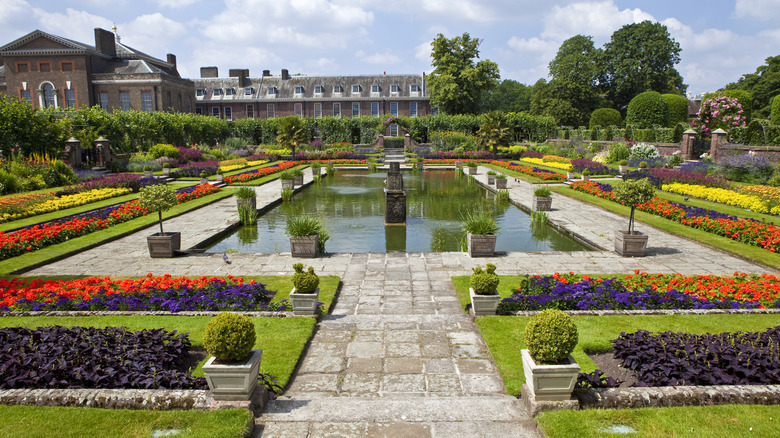 Sunken Garden at Kensington Palace