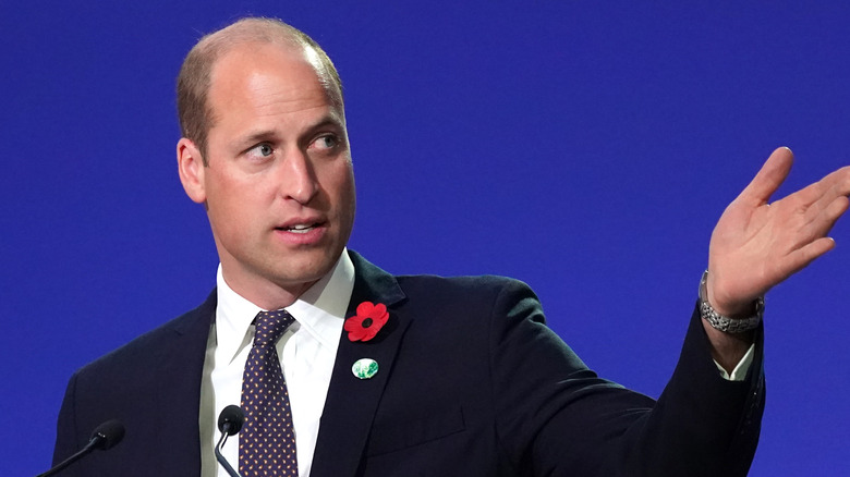 Prince William in Glasgow 2021