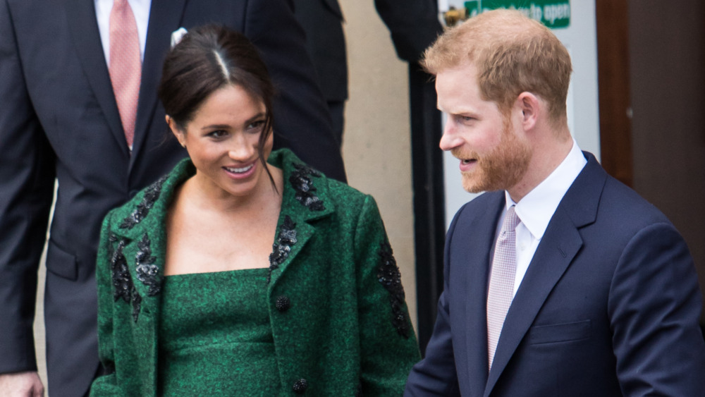 Pregnant Meghan Markle and Prince Harry