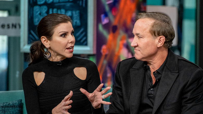 Heather Dubrow Terry Dubrow on a talk show