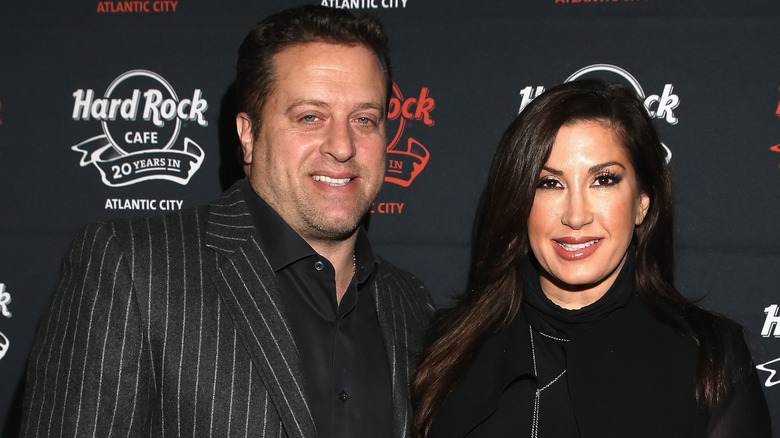 Chris Laurita, Jacqueline Laurita smiling