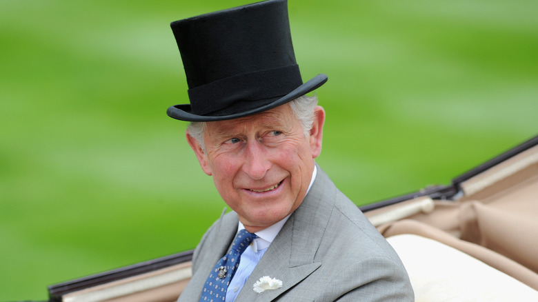 King Charles at the Royal Ascot