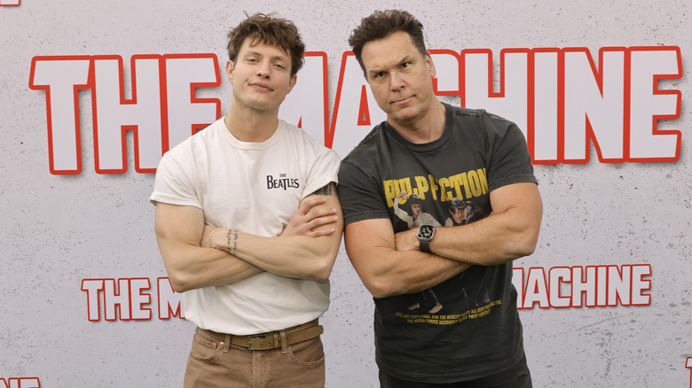 Matt Rife, Dane Cook with arms crossed