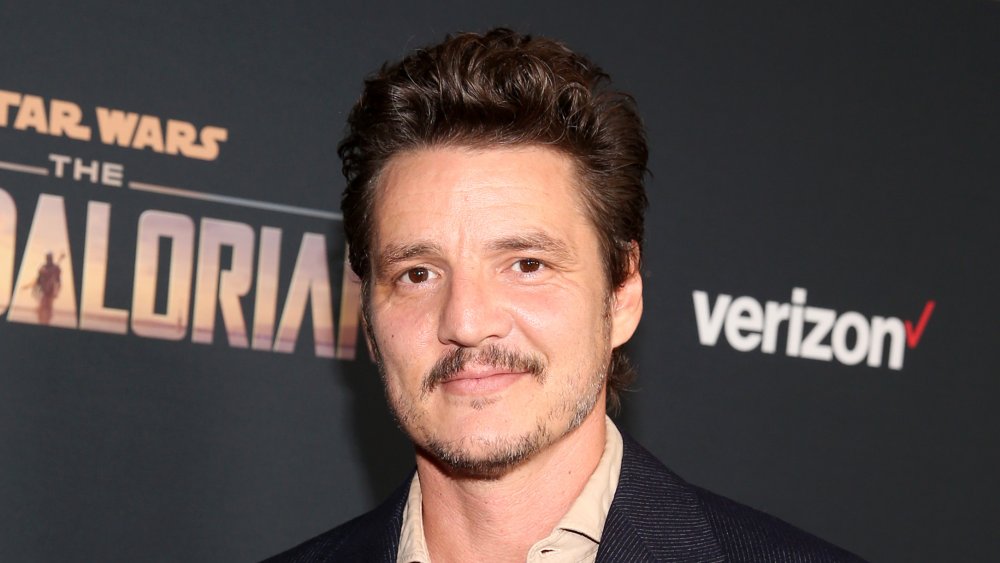 Pedro Pascal at the premiere of The Mandalorian