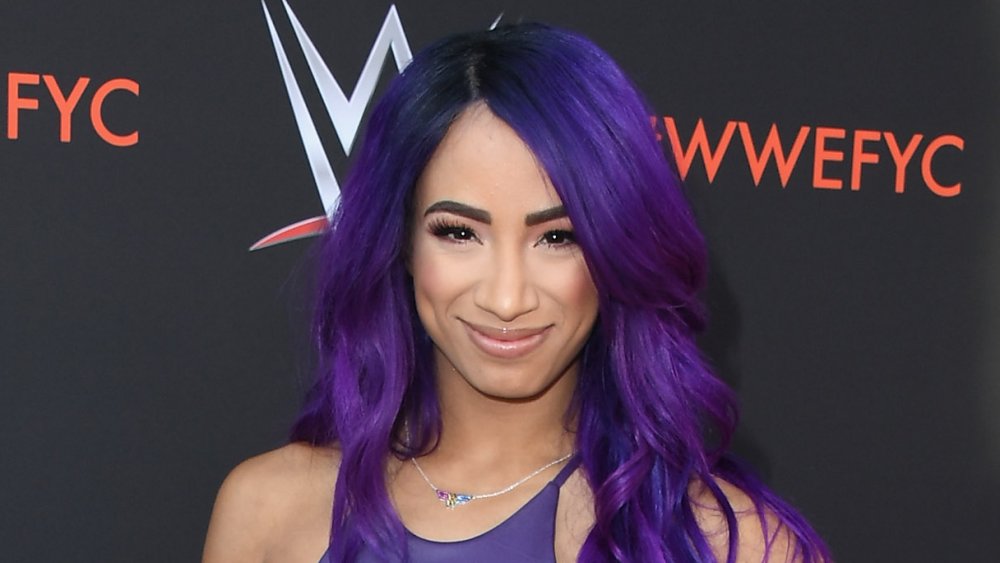 Sasha Banks at the WWE's For Your Consideration event